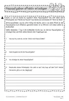 Vorschau - Arbeitsblätter - Das Lernen lernen - Lerntraining Klasse 5/6 - Portfolioarbeit - Hausaufgaben - Seite 1