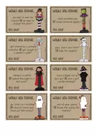 Vorschau - Spiele - "Would you rather...?" - Sprechanlässe zum Thema Halloween - Seite 2