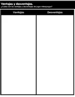 Vista previa - Hojas de trabajo - 7 fichas de escritura creativa. Tema: Videojuegos 🎮 - página 3
