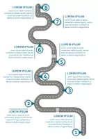 Vorschau - Präsentationen/Tafelbilder - Ablauf / Workflow Diagramme, anpassbar mit eigenen Texten - Seite 2