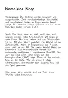 Vorschau - Spiele - Kopfrechnen Spiel : Zehner - Einmaleins Bingo - Seite 1