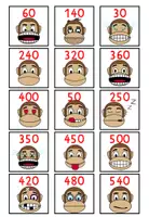 Vorschau - Spiele - Kopfrechnen Spiel : Zehner - Einmaleins Bingo - Seite 3
