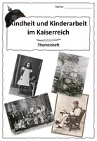 Vorschau - Arbeitsblätter - Kinderarbeit im Kaiserreich - Themenheft IV - Seite 1