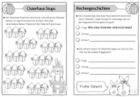 Vorschau - Arbeitsblätter - Osterheftchen Klasse 2 | Kombinatorik und Rechengeschichten - Seite 3