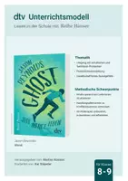 Vorschau - Stundenentwürfe - Unterrichtsmaterial zu ›Ghost‹ von Jason Reynolds - Deckblatt