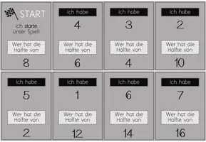 Vorschau - Spiele - Materialpaket - Halbieren - Seite 1