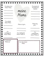 Vorschau - Arbeitsblätter - Steckbrief - Das ist meine Mama / Muttertag - Seite 2