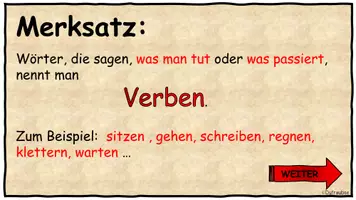 Vorschau - Poster - Interaktive PDF zum Thema "Was sind Verben" - Seite 2