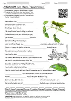 Vorschau - Arbeitsblätter - Lernposter + Arbeitsblatt "Heuschrecken" + Onlineübung & MP3 + Mindmap + Infografik - Seite 1