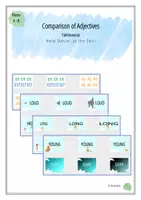 Vorschau - Poster - Comparison of Adjectives: Tafelmaterial - Deckblatt