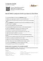 Vorschau - Arbeitsblätter - Hör-Seh-Verstehen: Inmigración en España (Frontera de Melilla) - Seite 3
