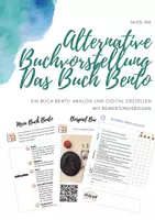 Vorschau - Arbeitsblätter - Alternative Buchvorstellung - Das Buch Bento - Deckblatt