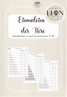 Vorschau - Arbeitsblätter - Einmaleins der Tiere - Arbeitsblätter - Deckblatt