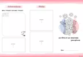Vorschau - Stundenentwürfe - Materialpaket: Fêtes et traditions francophones (Feiertage) - Seite 1