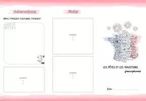 Vorschau - Stundenentwürfe - Materialpaket: Fêtes et traditions francophones (Feiertage) - Seite 3