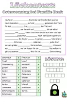 Aperçu - Feuilles d'exercices - Mini Escape Room "Ostern" serrure à combinaison verte texte à trous allemand - Page de couverture