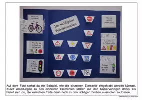 Vorschau - Arbeitsblätter - Verkehrserziehung Lapbook Fahrradprüfung - Seite 2
