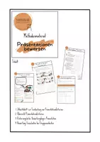 Vorschau - Arbeitsblätter - Methode Präsentationen - Deckblatt