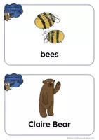 Aperçu - Jeux - Brown Owl and the Bee Hive - FLASHCARDS and WORDCARDS - Page 2