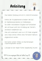 Vorschau - Fördermaterial/Inklusion - Pop it- Einmaleins Punktebilder darstellen - Seite 1
