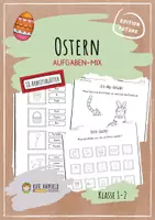 Vorschau - Arbeitsblätter - Ostern - Aufgaben-Mix - Deckblatt