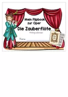 Vorschau - Unterrichtsreihen - "Die Zauberflöte": Flipbook für die Grundschule mit Tafelmaterial und Bildkarten - Seite 2