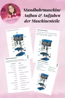 Vorschau - Arbeitsblätter - Standbohrmaschine - Deckblatt