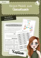 Vorschau - Arbeitsblätter - Lebendiges Riesen-Modell zum Gasaustausch in der Lunge - Deckblatt