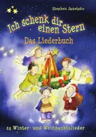 Vorschau - Anderer Materialtyp - Ich schenk dir einen Stern - 25 Winter- und Weihnachtslieder. Das Liederbuch mit allen Texten, Noten und Gitarrengriffen - Deckblatt