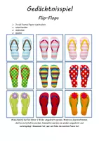 Vorschau - Spiele - Flip-Flop Gedächtnisspiel - Deckblatt