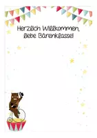 Vista previa - Hojas de trabajo - Materialpaket für den Schulanfang - Bärenklasse (Klassenmaskottchen) Deutsch / Alemán - página 2