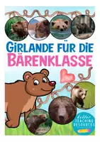 Vista previa - Manualidades / Dibujos para colorear - Wimpel / Girlande für den Schulanfang - Bärenklasse (Klassenmaskottchen) Deutsch / Alemán - Portada