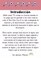 Vista previa - Juegos / Gamificación - Juego del VEO VEO - página 1