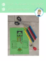 Vorschau - Mal- und Bastelvorlagen - Muttertag | Geschenkbox basteln (editierbare Vorlage) - Seite 1