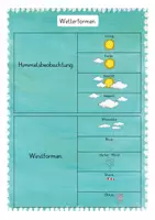 Vorschau - Arbeitsblätter - Das Wetter-the weather - Seite 3