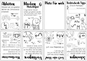 Aperçu - Matériel pour travaux manuels / dessin - FRESCH Rechtschreibung DaF DaZ - Minibuch für die Schule / zu Hause - Page 2