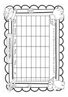 Vista previa - Manualidades / Dibujos para colorear - Stundenplan Elefantenklasse (Klassenmaskottchen) Deutsch / Alemán - página 2