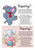 Vista previa - Hojas de trabajo - Kummerkasten Elefantenklasse (Klassenmaskottchen) Deutsch / Alemán - página 1