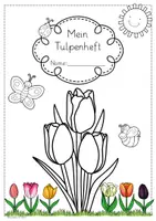 Vorschau - Unterrichtsreihen - Die Tulpe - Arbeitsblätter + Visualisierungen zum Tulpenaufbau und -jahr - Seite 2