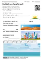 Vorschau - Arbeitsblätter - Arbeitsblatt "Horizont" + Onlineübung & MP3 + - Deckblatt