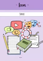 Vorschau - selbst erstellte Cliparts/Grafiken - Cliparts / Icons - Schule und Bildung - Deckblatt