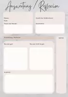 Vorschau - Merkblätter - Stunden- und Reihenplaner inkl. Evaluationsbogen - Seite 3