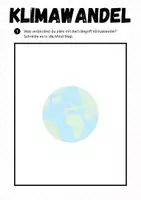 Vorschau - Arbeitsblätter - Earth Day - Erklärvideo Klimawandel #TimeForClimateAction - Seite 1