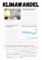 Vorschau - Arbeitsblätter - Earth Day - Erklärvideo Klimawandel #TimeForClimateAction - Seite 3