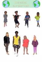 Vorschau - selbst erstellte Cliparts/Grafiken - Cliparts Menschen aus aller Welt - Seite 1