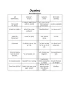 Vorschau - Arbeitsblätter - Domino making appointments, at the doctor`s, template - Seite 1