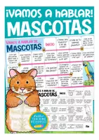 Vorschau - Mal- und Bastelvorlagen - MASCOTAS (Haustiere) Spanisch Materialpaket - Seite 1