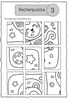 Vorschau - Arbeitsblätter - Rechenpuzzle - Einmaleins - Mathe Freiarbeit Lerntheke Grundschule - Seite 2