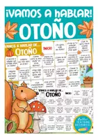 Vorschau - Spiele - OTOÑO - Spanisch Spiel (Español) "¡Vamos a hablar!" (Sprechanlässe) - Deckblatt