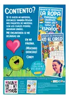 Vista previa - Unidades / Secuencias / Situaciones de Aprendizaje - EN EL CIRCO - juego ESPAÑOL "¡Vamos a hablar!" (primaria y E.L.E.) - página 3